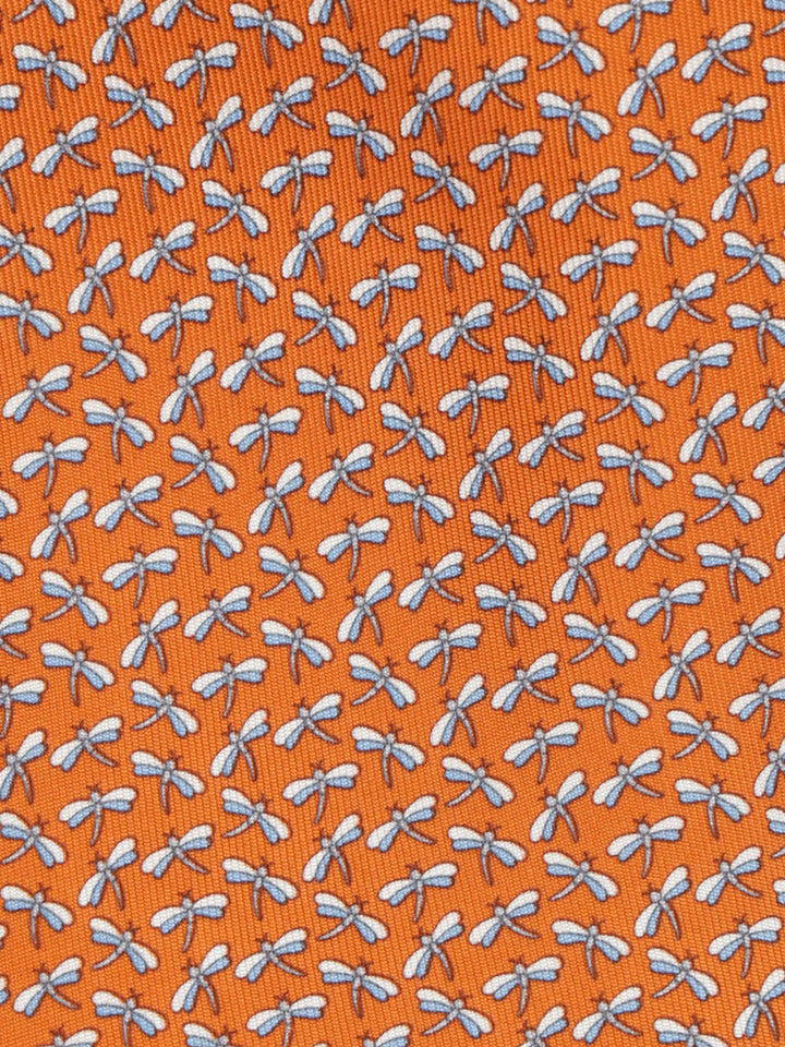 Ferragamo Silk Tie Ties And Bow Ties - Orange | a60e3fb7b28aa4db7b0fbc5bf597c898442b5db5