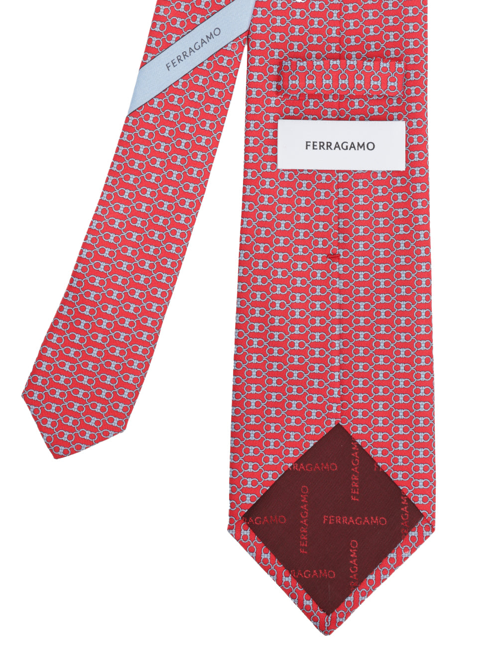 Ferragamo Silk Tie Ties And Bow Ties - Red | 3eed3354c34339f24e83ca90fb413301d3b811b7