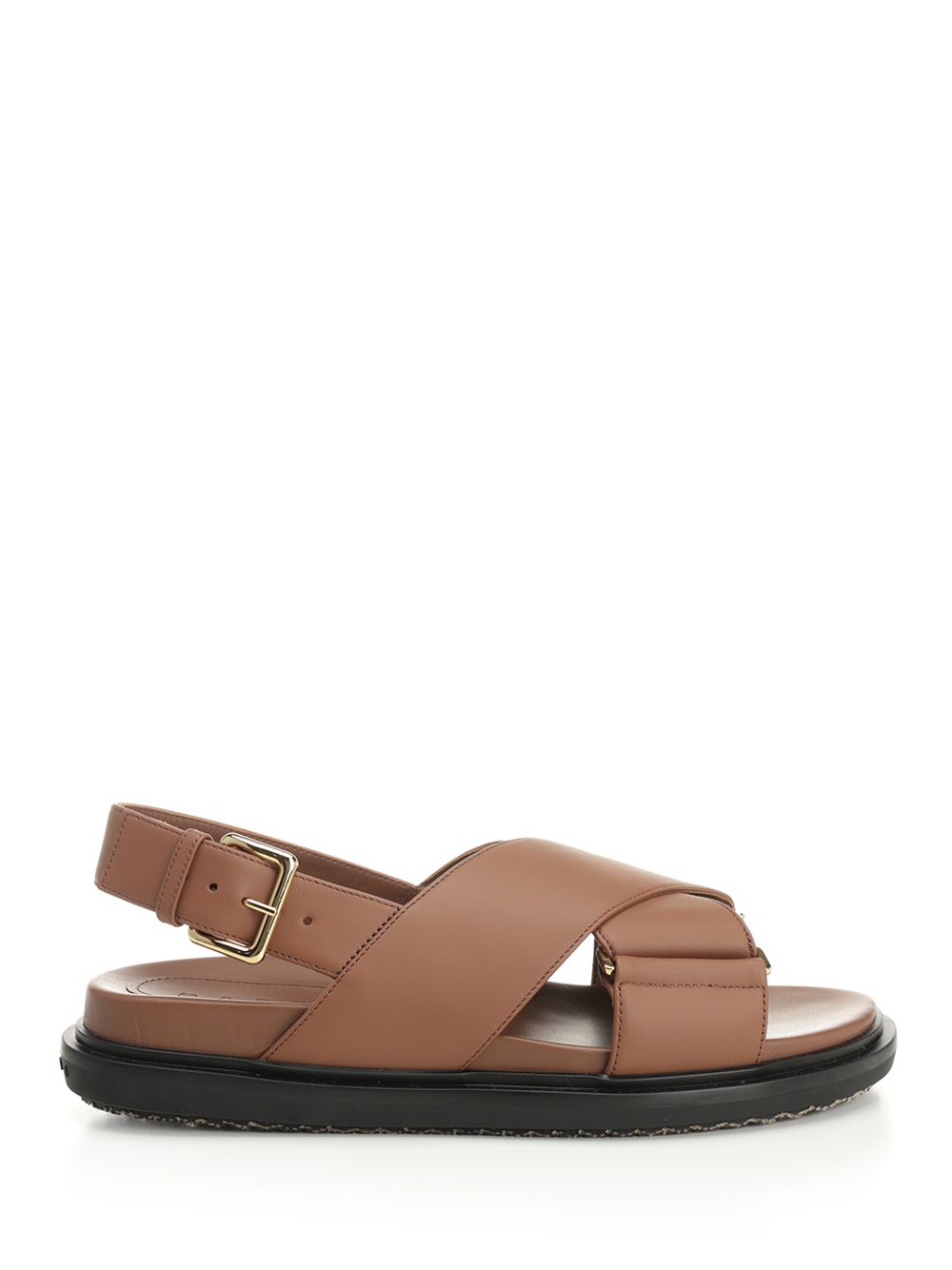 Marni Footbed Sandals - Brown | 6080f3e2df690e2276ae3b42fdc28edb242788d6