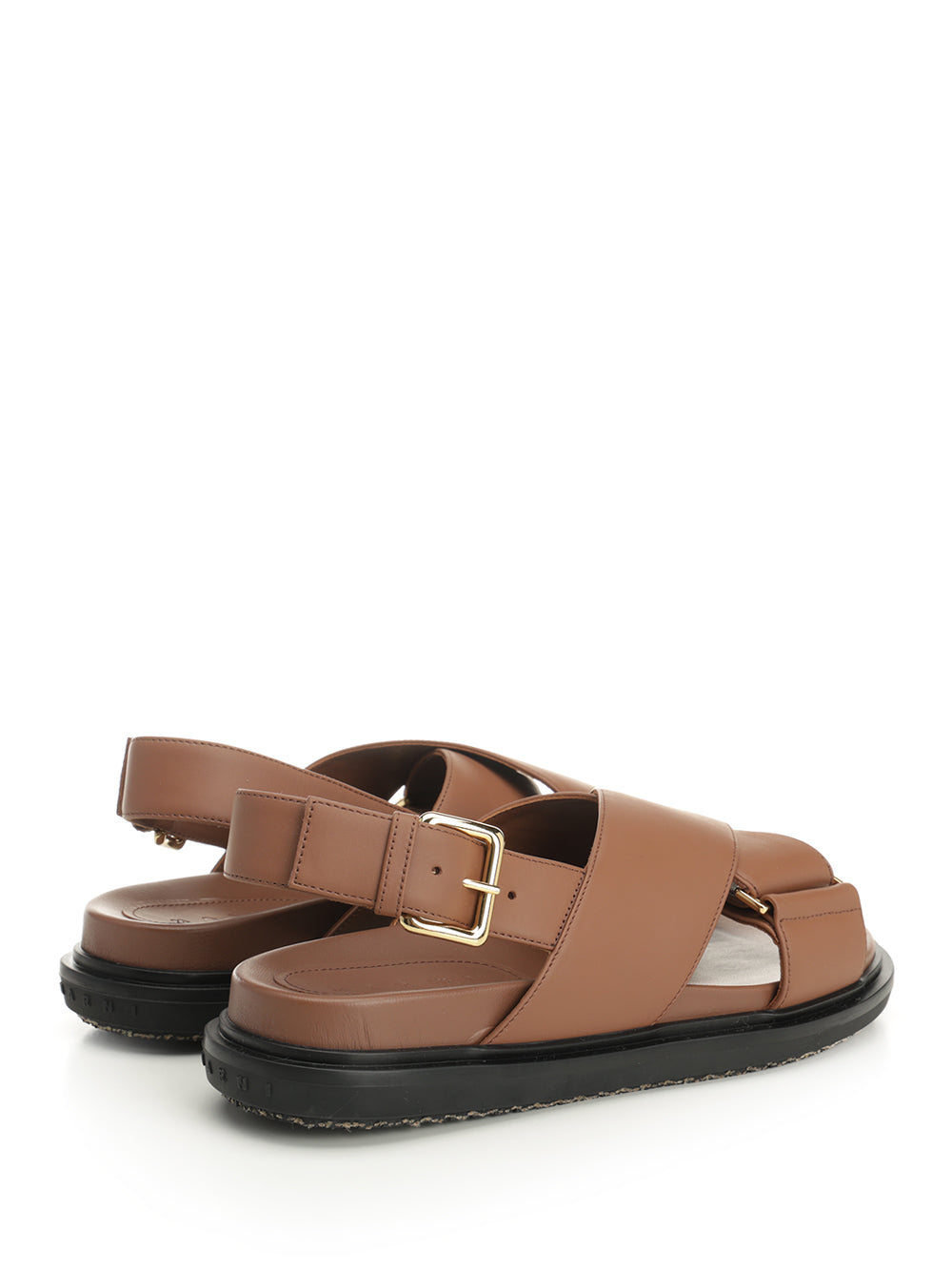 Marni Footbed Sandals - Brown | 170c0acac7926a429d3dda201fc778c1419834e7
