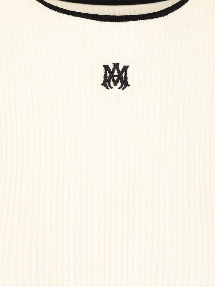 Amiri Crop T-Shirt - White | 6eed74eaa49f952d9c60d1ae6c736f63addc0a93