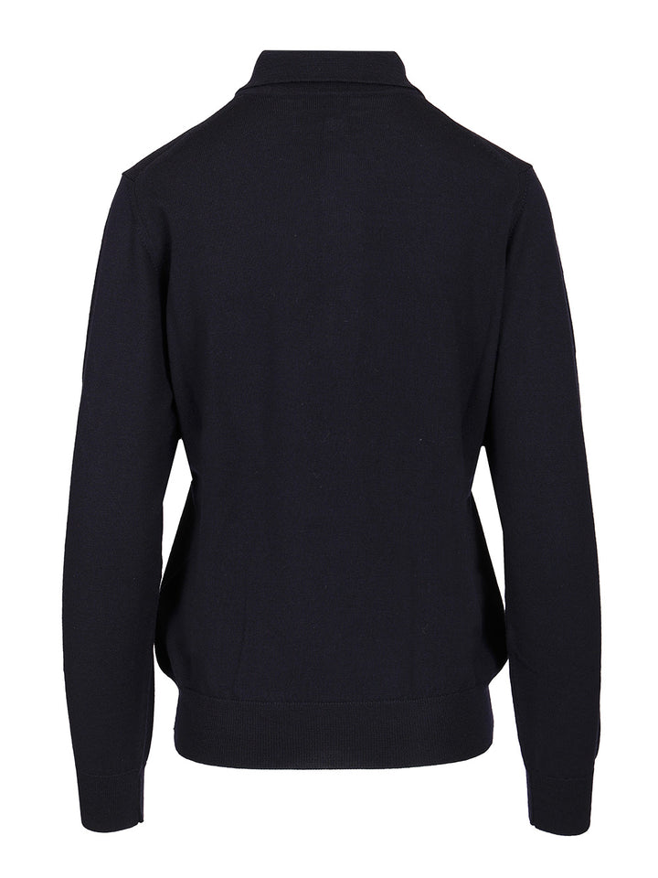 Etro Wool Polo Shirt Knitwear - Blue | 5f9ce52e43d2941dfd734a16f4a52de9a2bc00bf