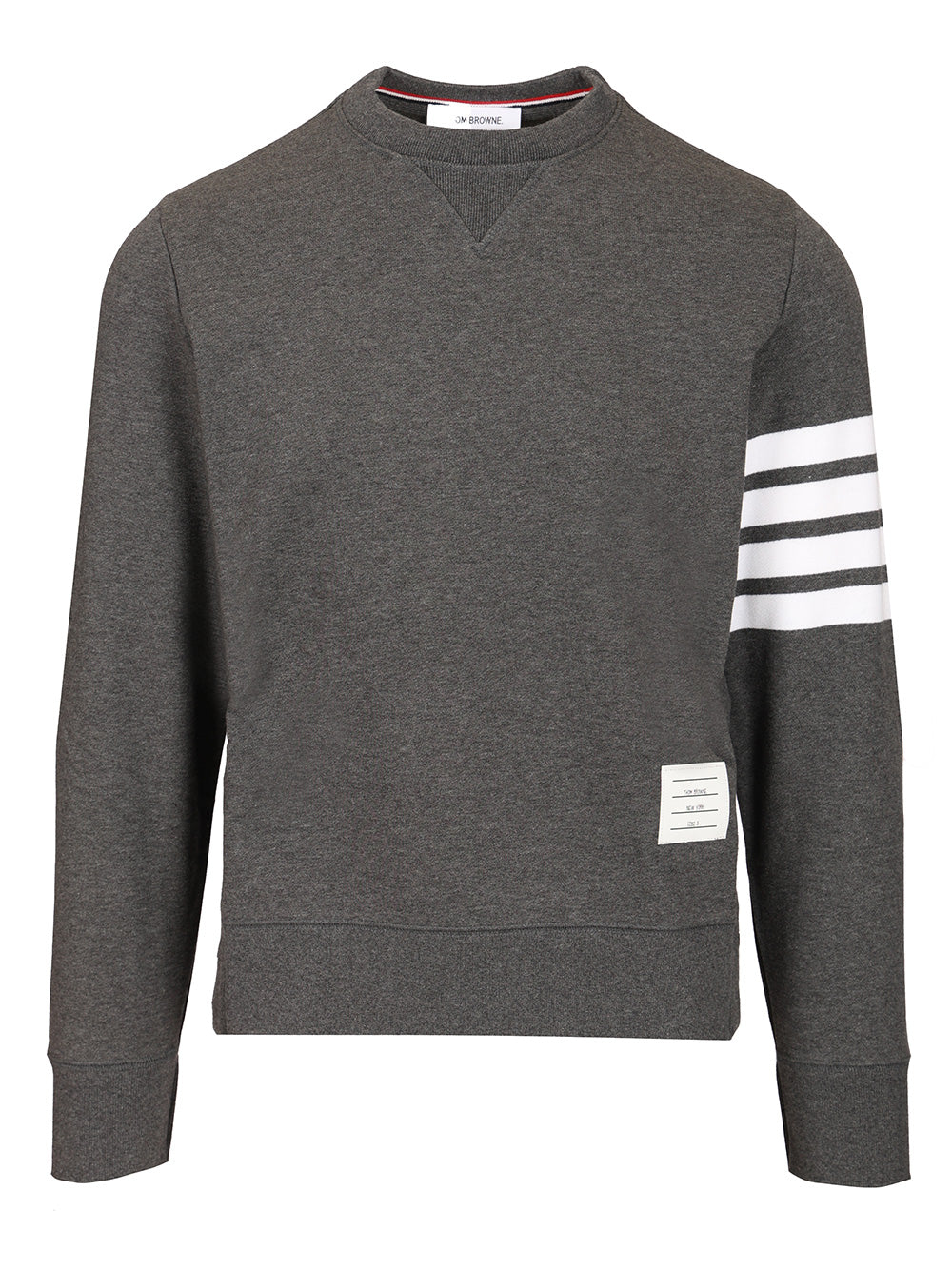 Thom Browne Loopback 4-Bar Sweatshirts - Grey | 78ccba08caab91084408b382cb10a8ceee704f62