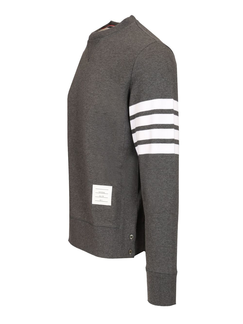 Thom Browne Loopback 4-Bar Sweatshirts - Grey | d32e0c6a2041b906b3ec91beb1cbbef4b74fdcc7