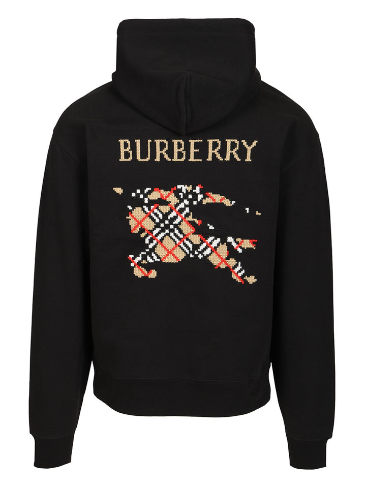Burberry Cotton Hoodie Sweatshirts - Black | 246a845d30d267dc9ecc144be0eec87db21e49fa