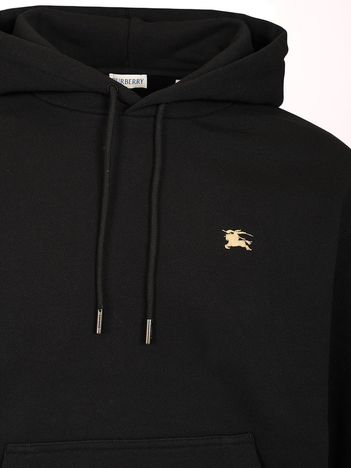 Burberry Cotton Hoodie Sweatshirts - Black | 63e1671e9eca21c720d72785272015a939192479