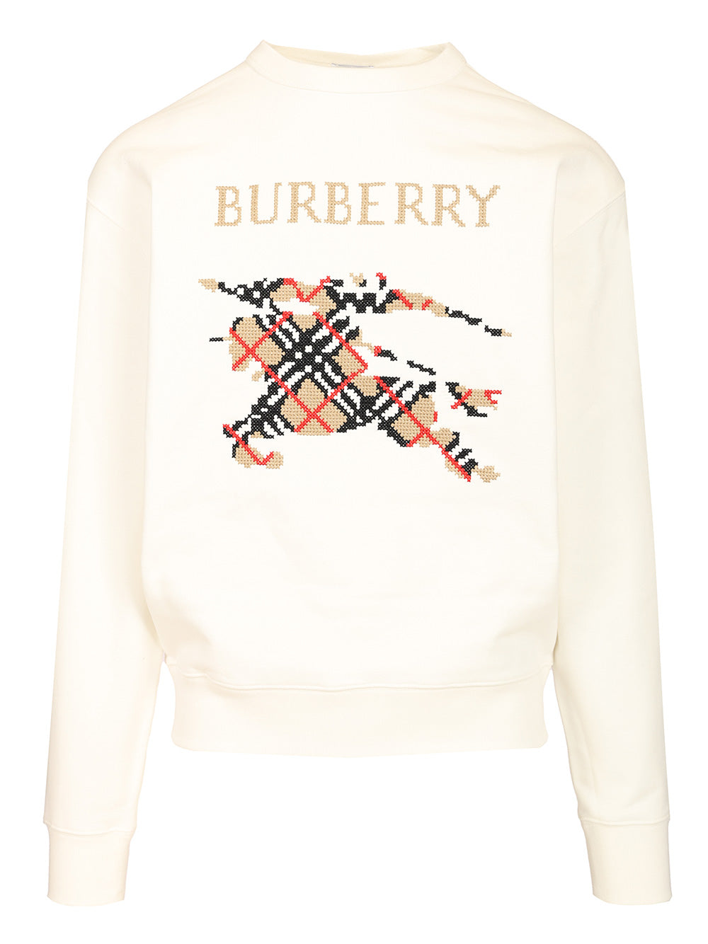 Burberry Cotton Sweatshirt Sweatshirts - White | 8696a1e39e44471092ab4aa1cda7ae70a69f1192