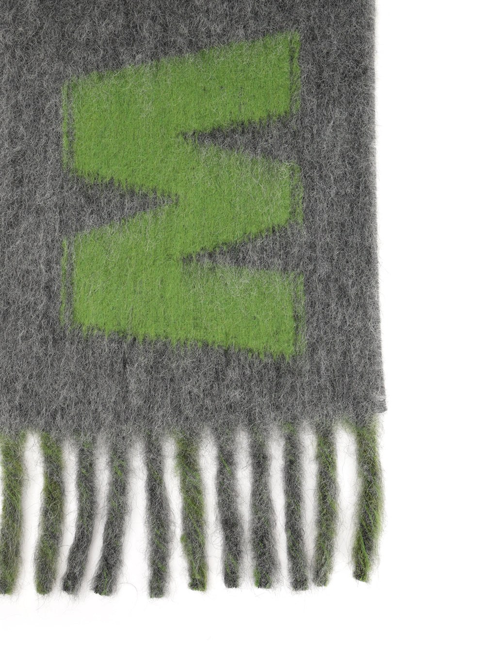 Marni Alpaca And Wool Scarf Scarves And Foulards - Grey | 4daa9a3d89e3a1440f955f13d55d5e1a0ea62a59