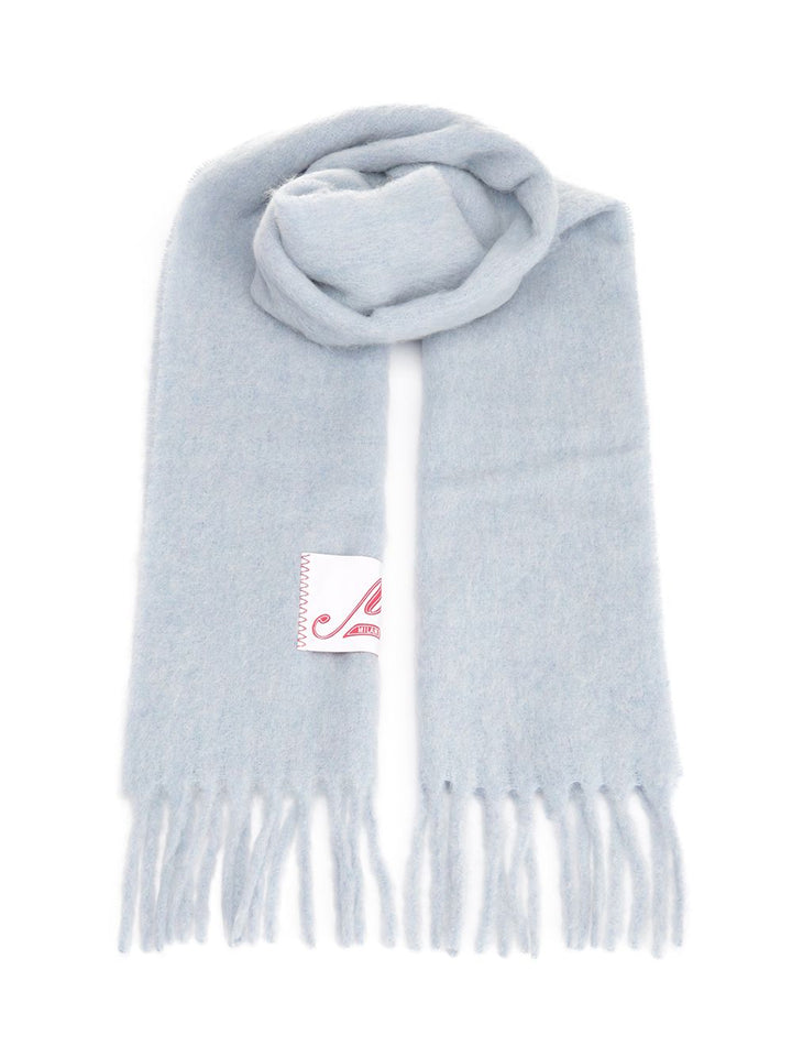 Marni Alpaca Scarf Scarves And Foulards - Light blue | 9daad645db52566f80dd64cbbfa8e37acb8205b9