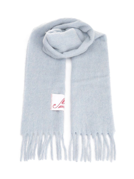 Alpaca Scarf Scarves And Foulards Light Blue