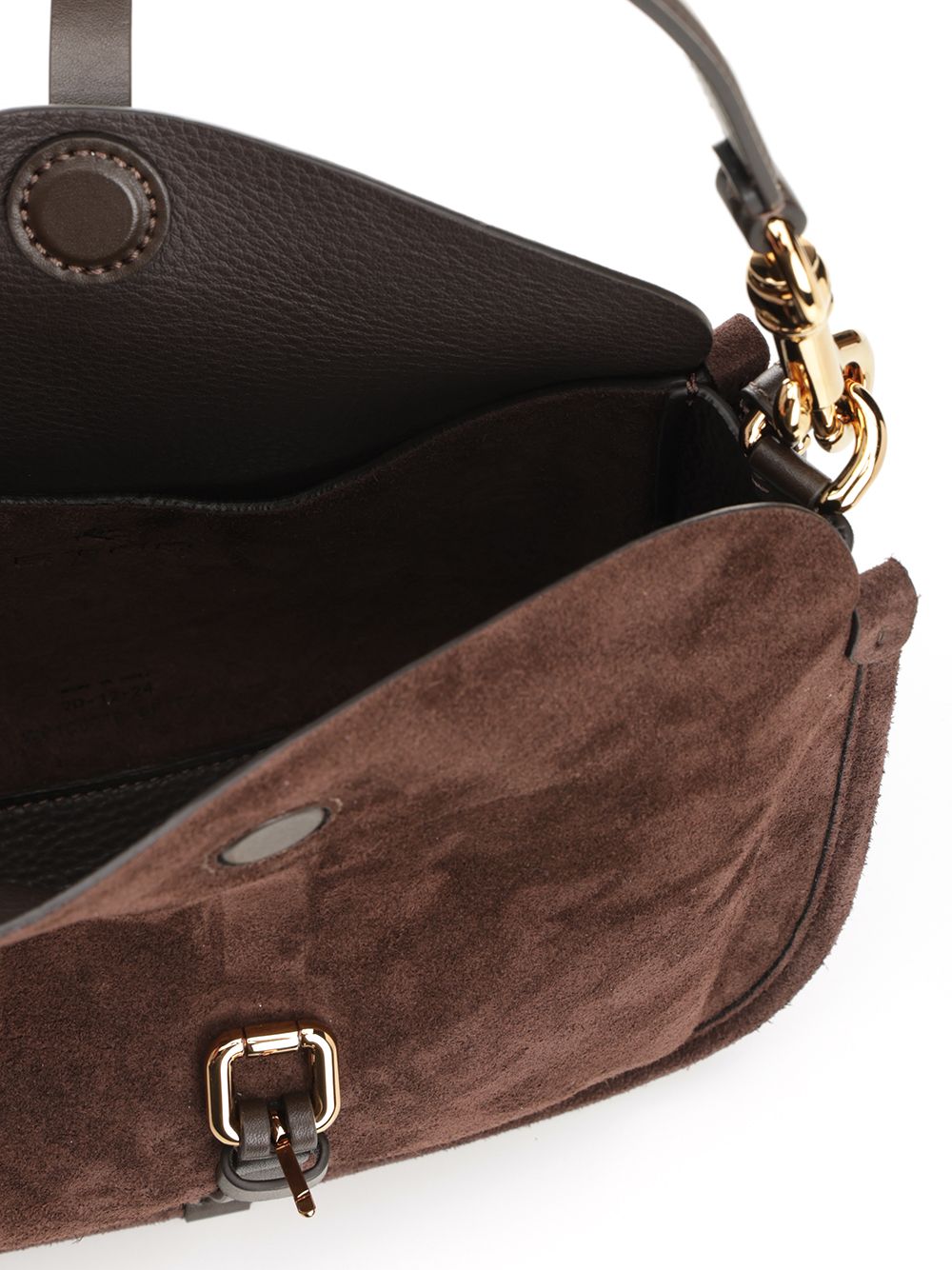 Etro Suede Shoulder Bag Shoulder Bags - Brown | 8405c3558a8a4822ffe3167251da70dfd9918907