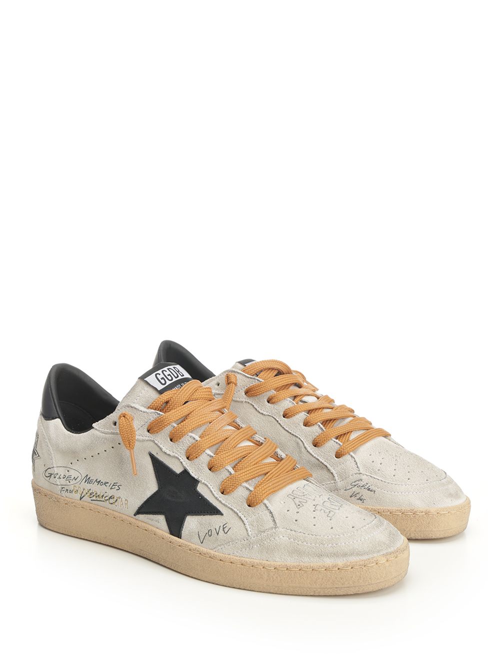 Golden Goose Deluxe Brand Ballstar Sneakers - Black | 54fcce8ad639dc602738cd49ee274fb2eab1da28