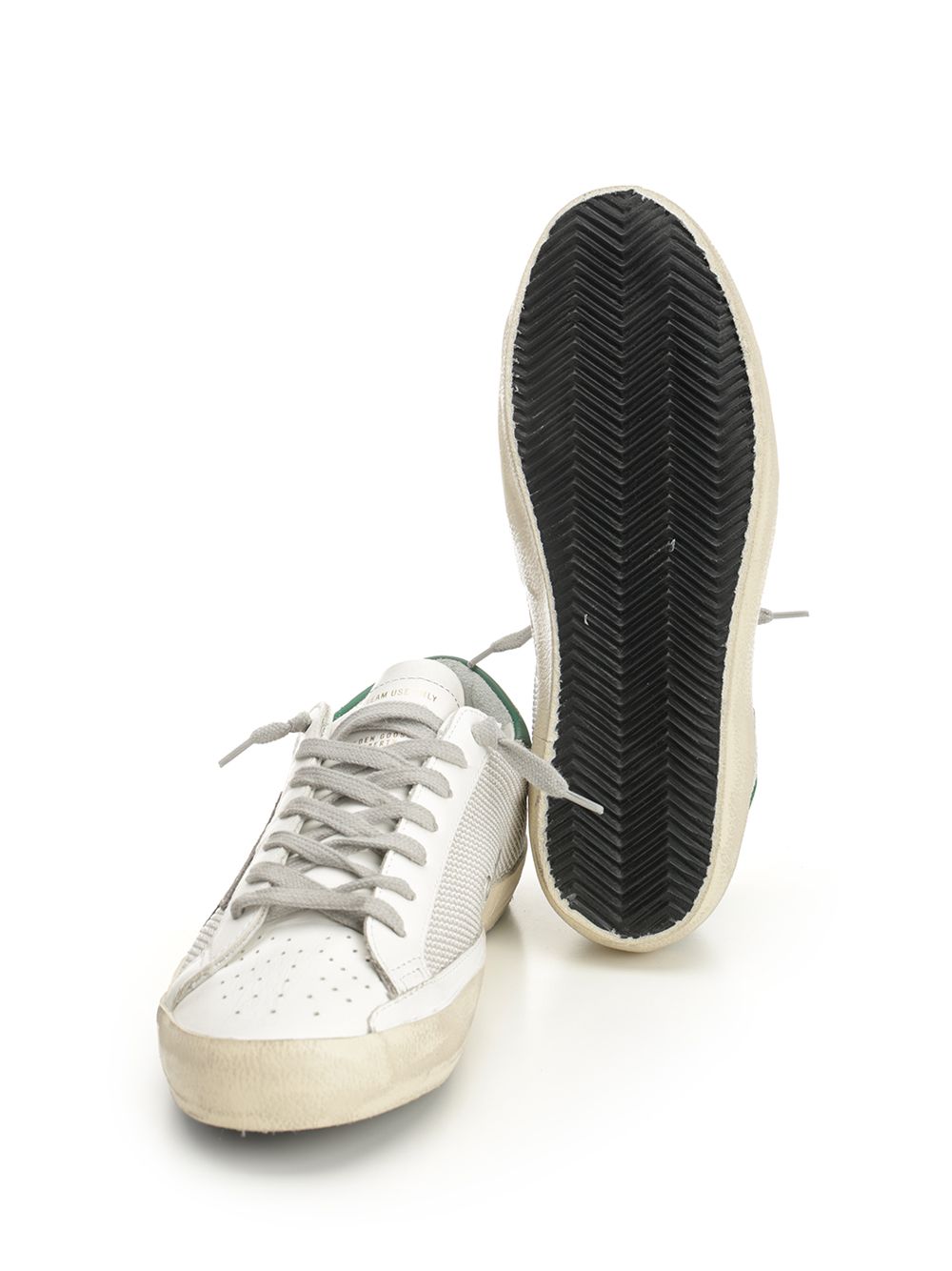 Golden Goose Deluxe Brand Super-Star Sneakers - Silver | 9f2154aef00ab4a0b49b0a47e22f00be85c05278