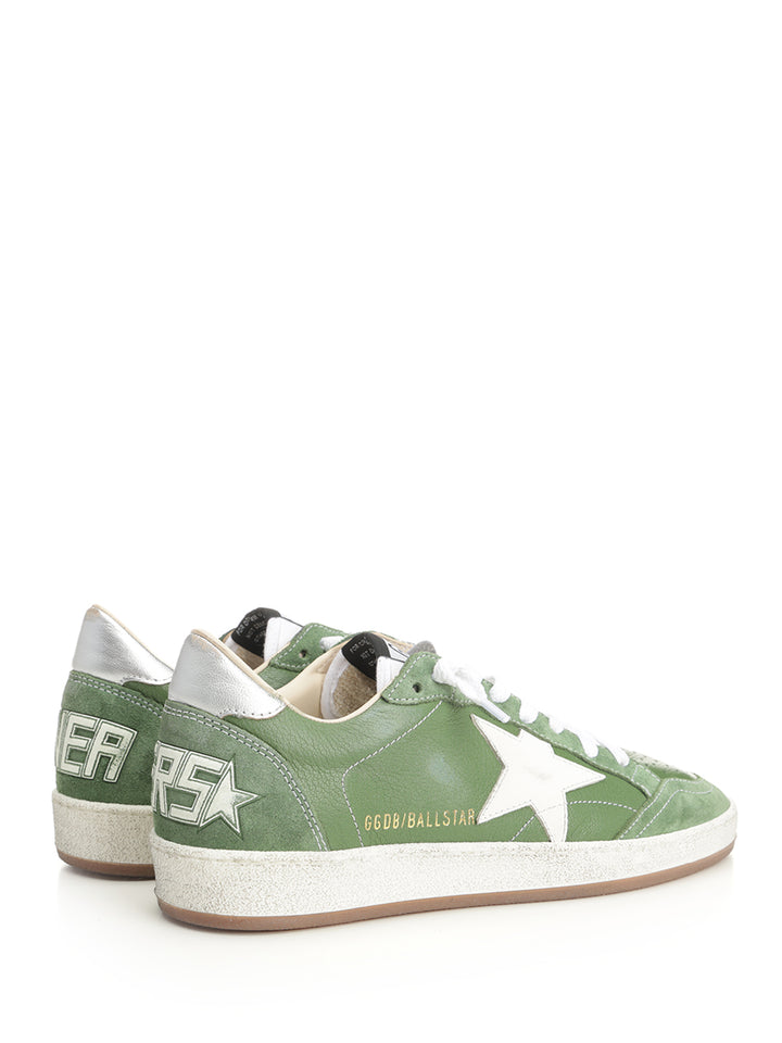 Golden Goose Deluxe Brand Ballstar Sneakers - Green | 10cf0009e60e70254e921c0a5033435d77e3de32
