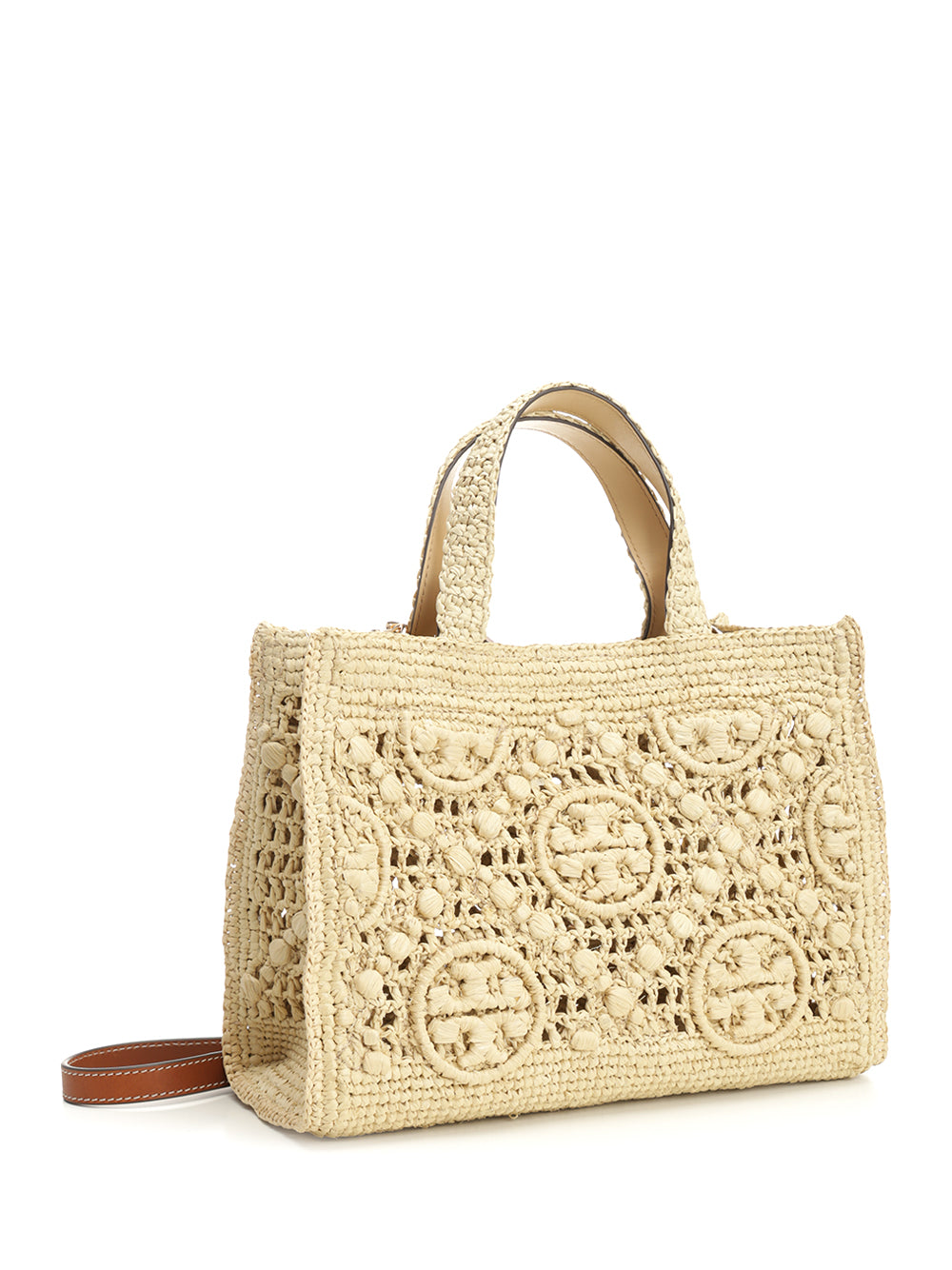 Tory Burch T Monogram Handbags - Beige | 6fc8e6313da17ca3686f5499646eceae794d0501
