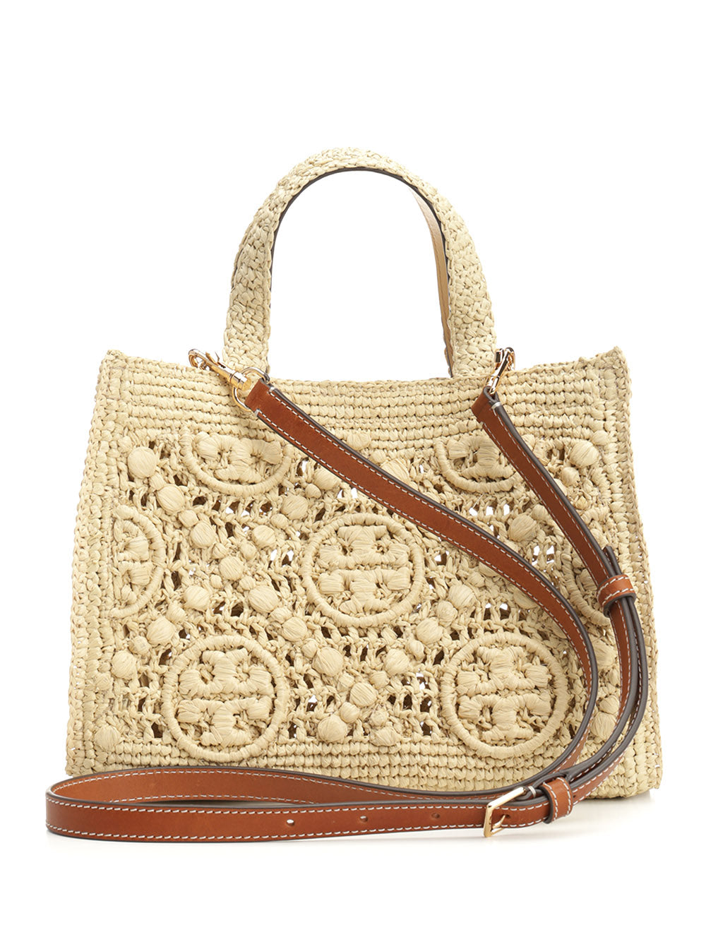 Tory Burch T Monogram Handbags - Beige | 08303907d16e9d0538e2294b2229a019a4637b0a
