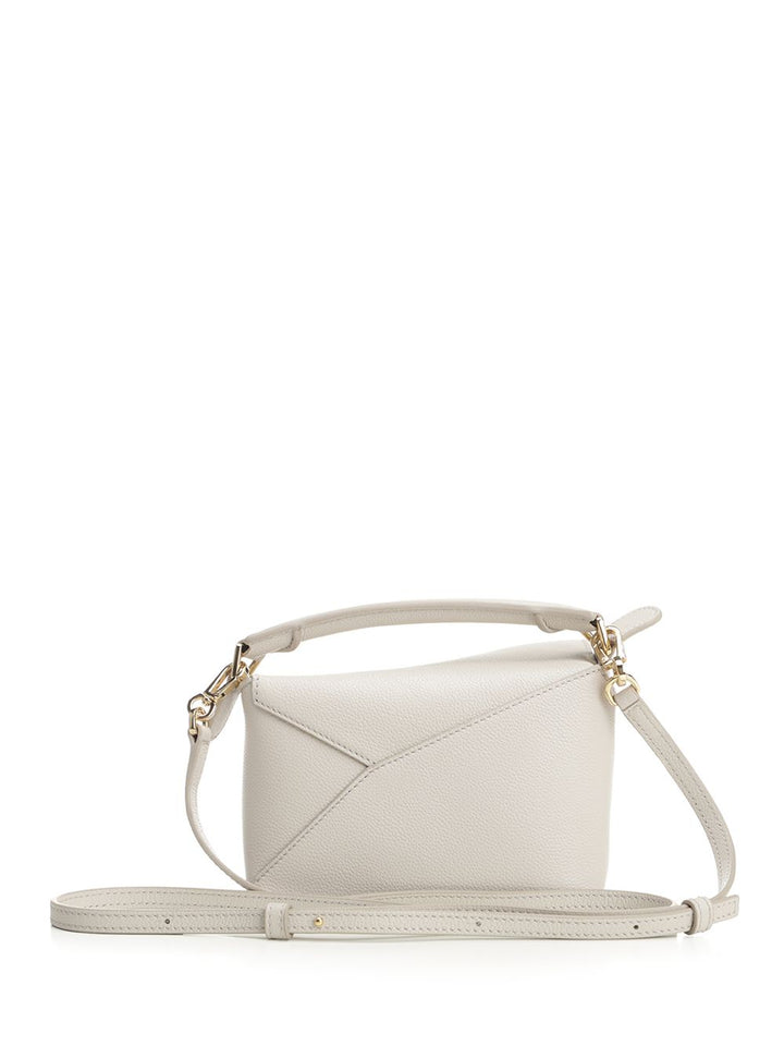 Loewe Puzzle Edge Handbags - White | fb673b20c722f1ca006f4717c6e517edc9070a40