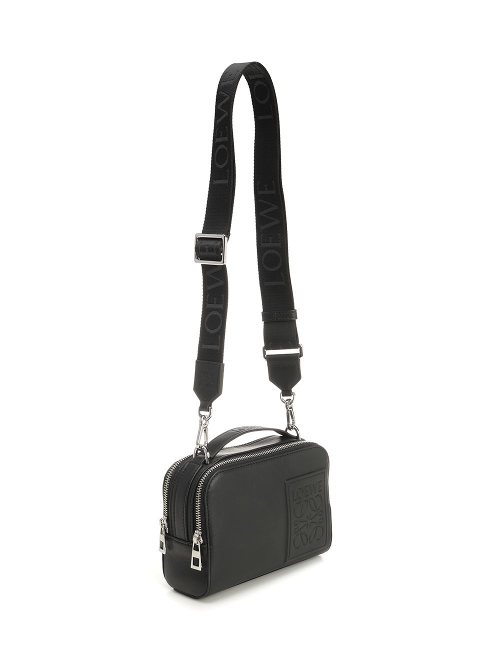 Loewe Black Leather Camera Bag Small leather goods - Black | 9960b935a16af484bfb6d18259b4518ef86ceb07
