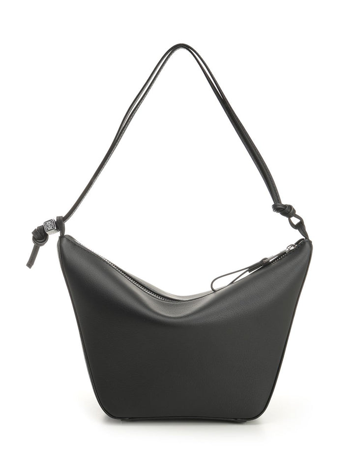 Loewe Hammock Shoulder Bags - Black | cd267b1086f640444938cc469efa1a2f7c526a4c