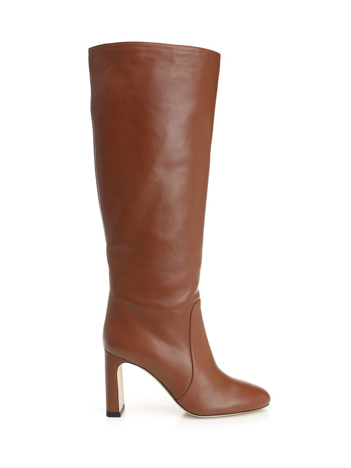 Stuart Weitzman Babette 85 Boots - Brown | dad5d9c6dc1571a9eff847704c881079458b4a42