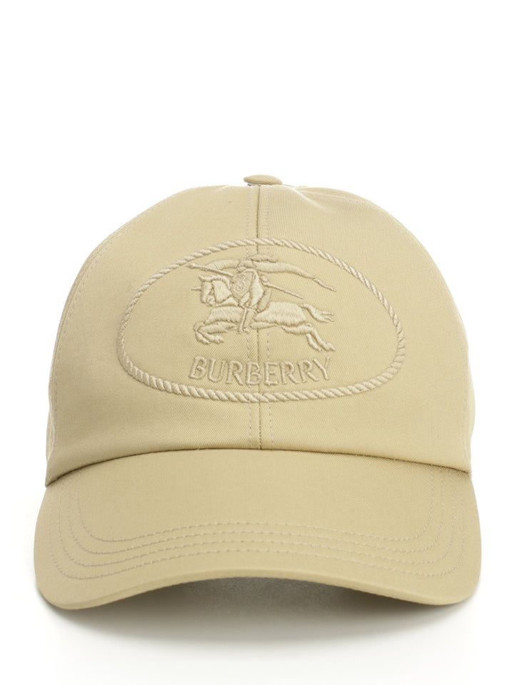 Burberry Knight Stamp Baseball Cap Hats - Beige | b30120684c218dcb99f8ebf0d50eb4d6fe55c83e
