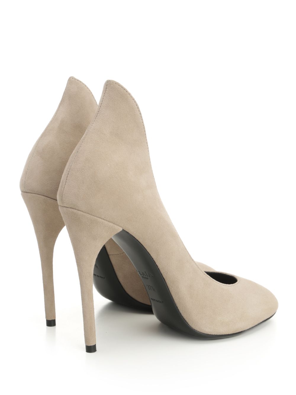 AlaÏA Suede Goatskin Pumps - Grey | 259210b349758b30201d6397862dbf01a29619e0