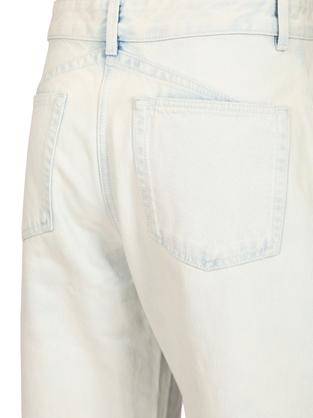 AlaÏA Rounded Jeans - Light blue | 21570278a0a790f43ea54d6622ec90d58cbbcbab