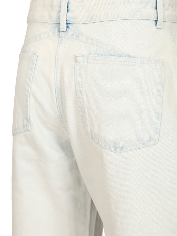 AlaÏA Rounded Jeans - Light blue | 21570278a0a790f43ea54d6622ec90d58cbbcbab