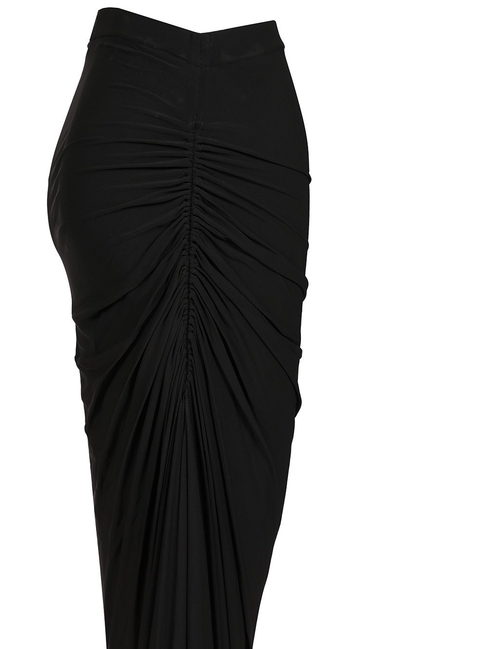 AlaÏA Long Draped Skirt Skirts - Black | 0f377e06b4408324da9d38f46a9ca2a439d1200d