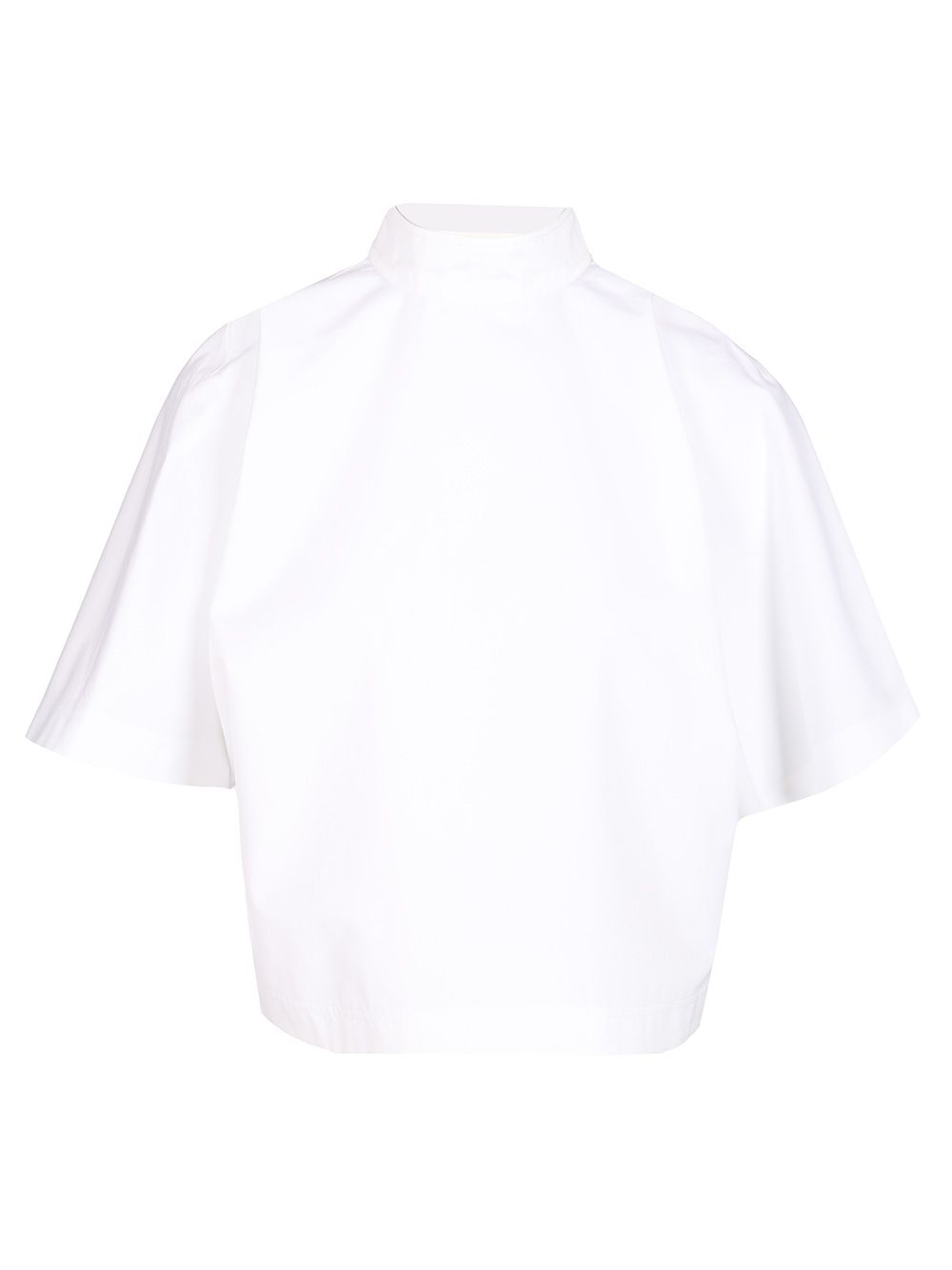 AlaÏA Crop Top Tops - White | 3cb679f1ace8c56bc999dd91d440c50921686d64