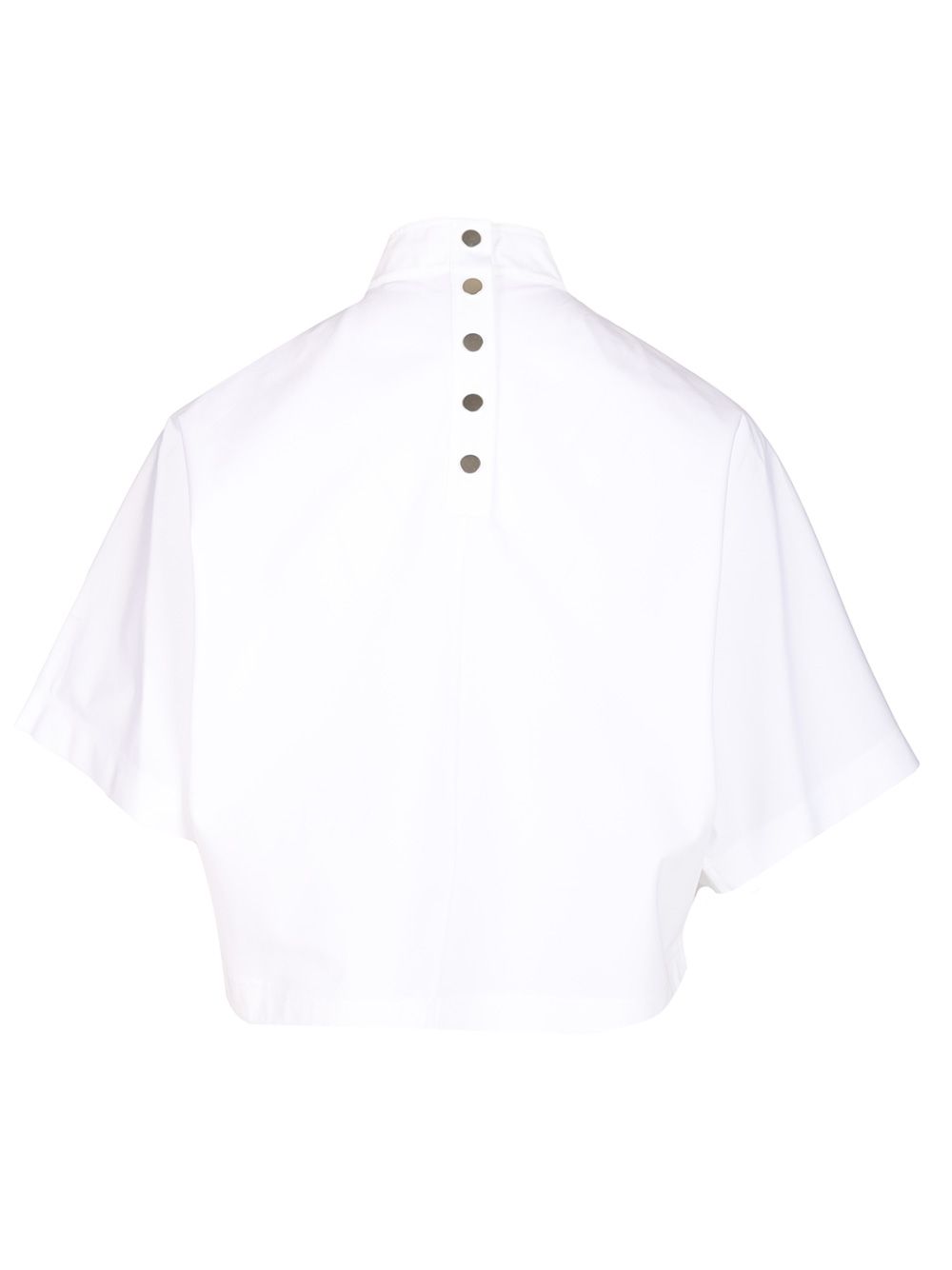 AlaÏA Crop Top Tops - White | 76158783b171d6d38c7f01d07baf4bc67121ca68