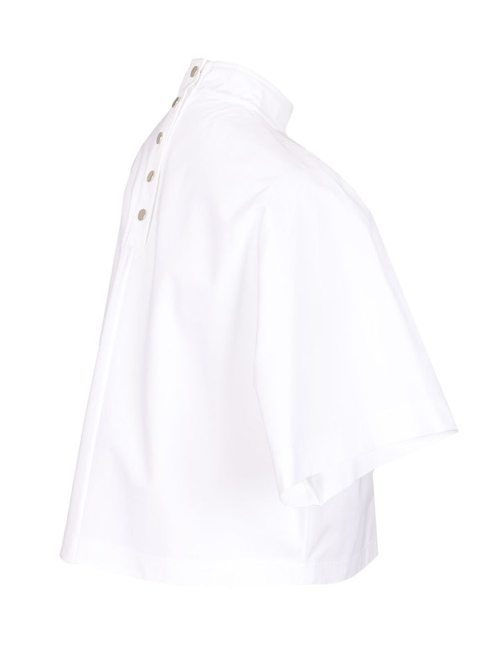 AlaÏA Crop Top Tops - White | 52c2fd09ce37ef7c60da2bcc9a64692b50250a3d