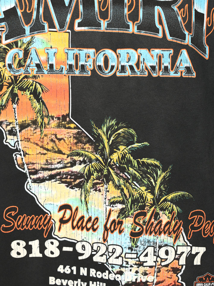 Amiri Amiri Sunny Place Oversized T-Shirt - Black | 67fd78abac56bde73441ecbf6597d6161082a95e