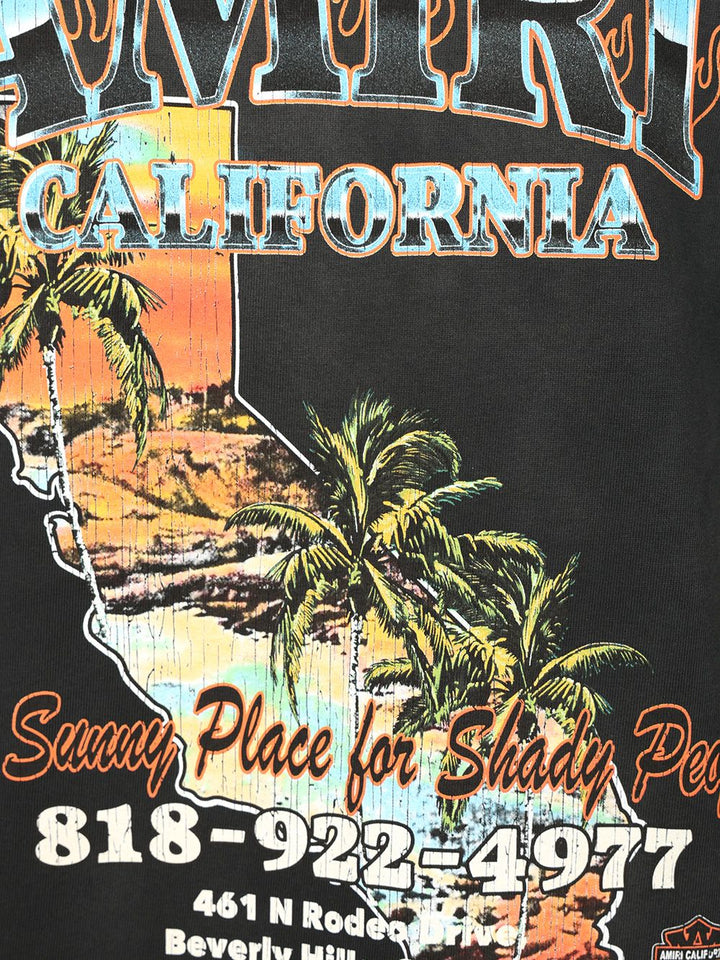 Amiri Amiri Sunny Place Oversized T-Shirt - Black | a6e9947e890f861a1916ac81d7bb3da5c498403b