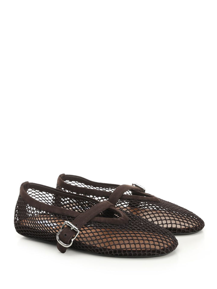AlaÏA Flat Ballerinas Scarpe basse - Brown | 2aaf884175cbd7d90d660471bd33d484d2fab271