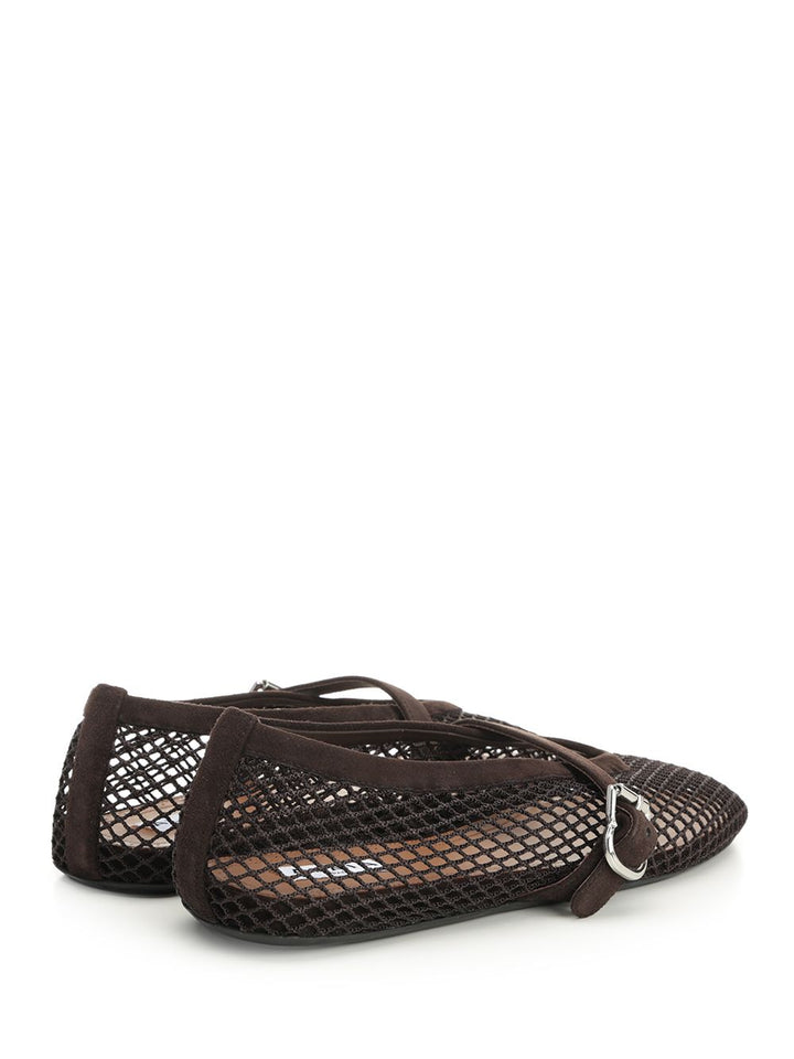 AlaÏA Flat Ballerinas Scarpe basse - Brown | f50e38df365c3129bb44d93f5ec11df83bc9493b