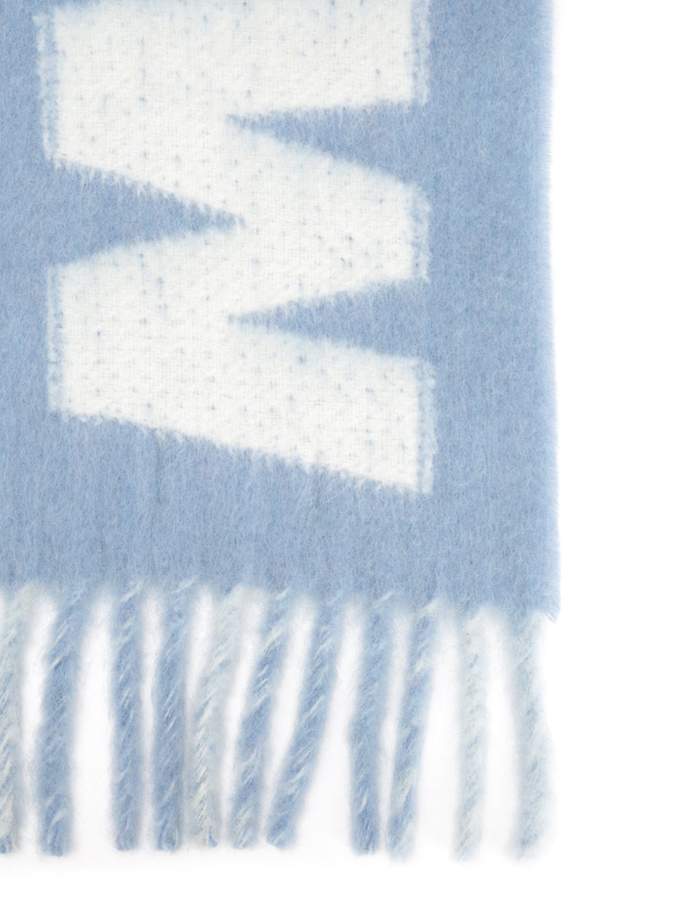 Marni Alpaca And Wool Scarf Scarves And Foulards - Light blue | bbf2dd3c0acf92a2962b383ffcb63a0799e97311