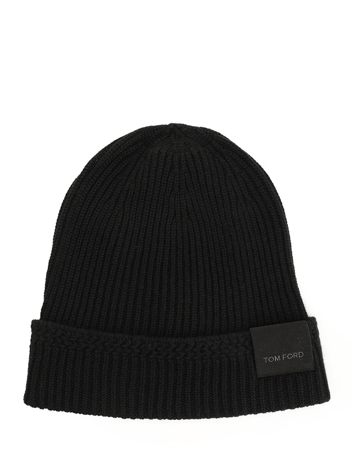 Tom Ford Cashmere Hat Hats - Black | 67a278a4ca2c0e89f6cc6a494dacdd552fe2b6bc