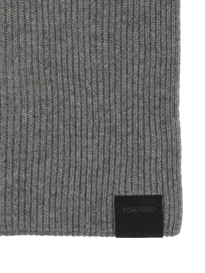 Tom Ford Cashmere Scarf Scarves And Foulards - Grey | 14fa4ee4b0612b60c49792e5e5b02dc7b44bd6f3