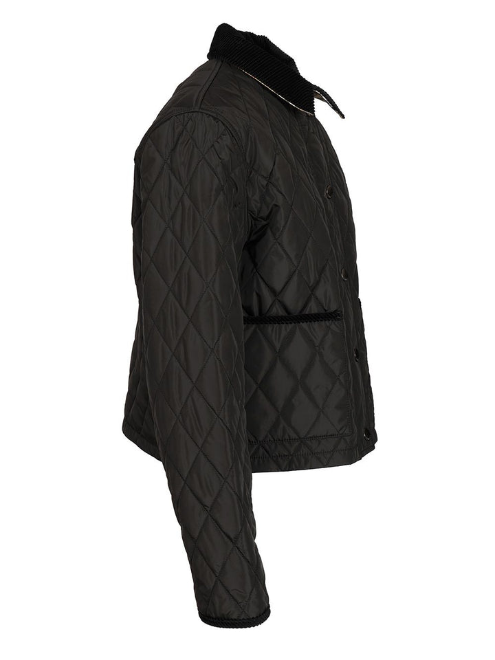 Burberry Cropped Jacket Jackets - Black | 3316a5381970685004c1e217f14849a0e435d6cc