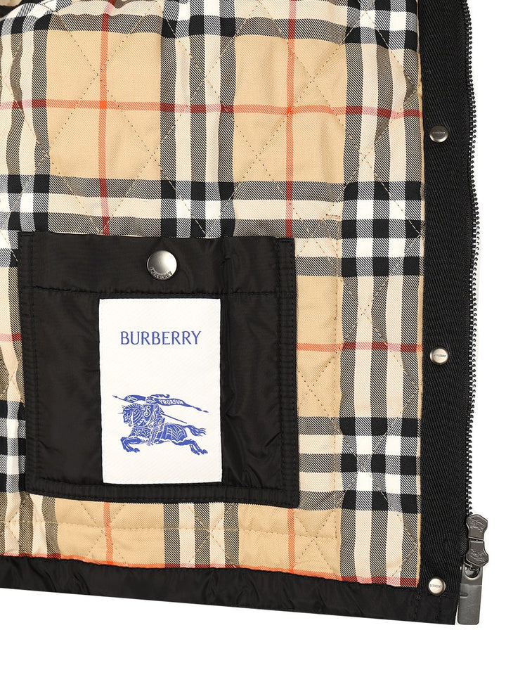 Burberry Cropped Jacket Jackets - Black | bbd623583e1651de3985536b7a1c001fd511c0b8
