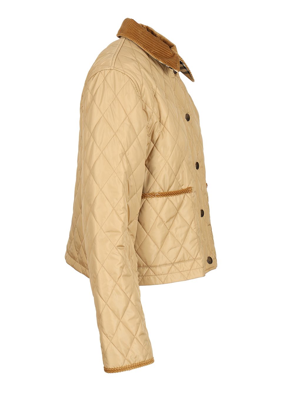 Burberry Cropped Jacket Jackets - Beige | 3e91ad4c9ec5509813b1a8dc720c03c74161f8b9