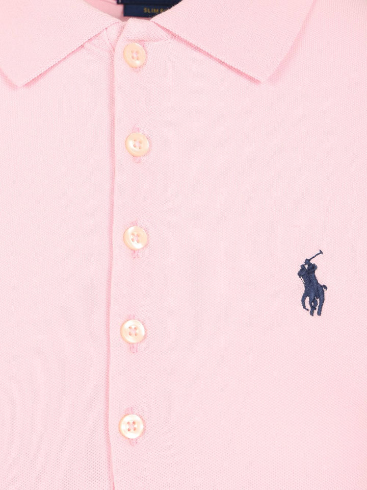 Polo Ralph Lauren Slim Fit Polo shirt - Rose | eaab6475454ce2e350abb9c0284927823a597417