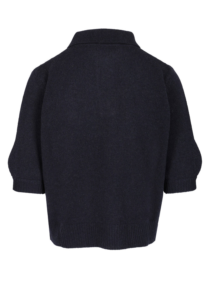 Marni Cashmere Polo Sweater Polo shirt - Blue | 63be5e7da6101e337a13273ddce47f982c4cdac2