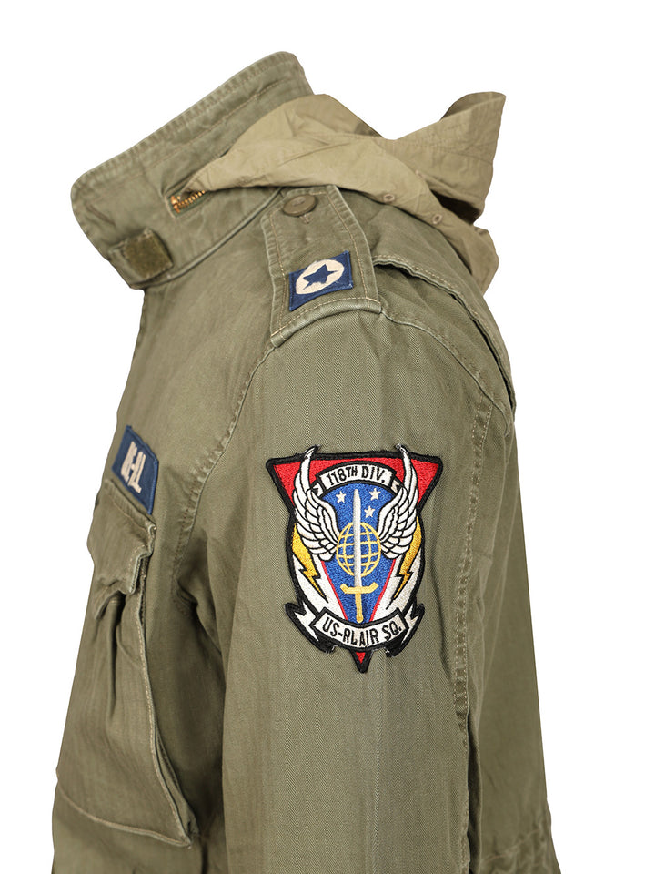 Polo Ralph Lauren Cotton Jacket Jackets - Green | d9de6403ed34453cb136f736f982fa7fcd47e3f8