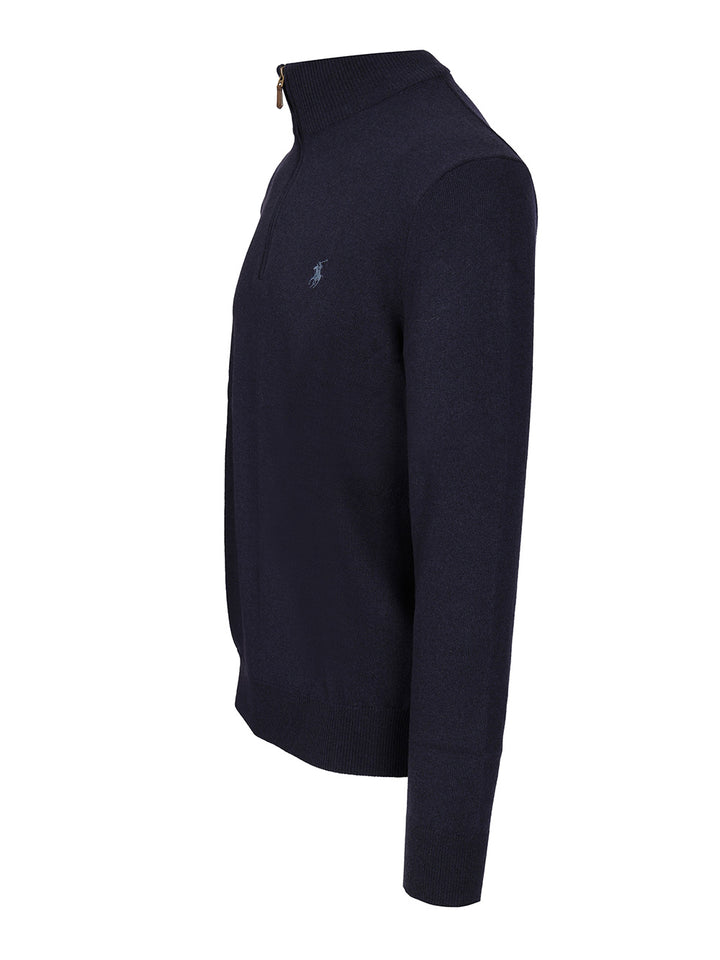 Polo Ralph Lauren Half-Zip Sweater Knitwear - Blue | 12260984f615e01c3d26679199a88ea6274ea571