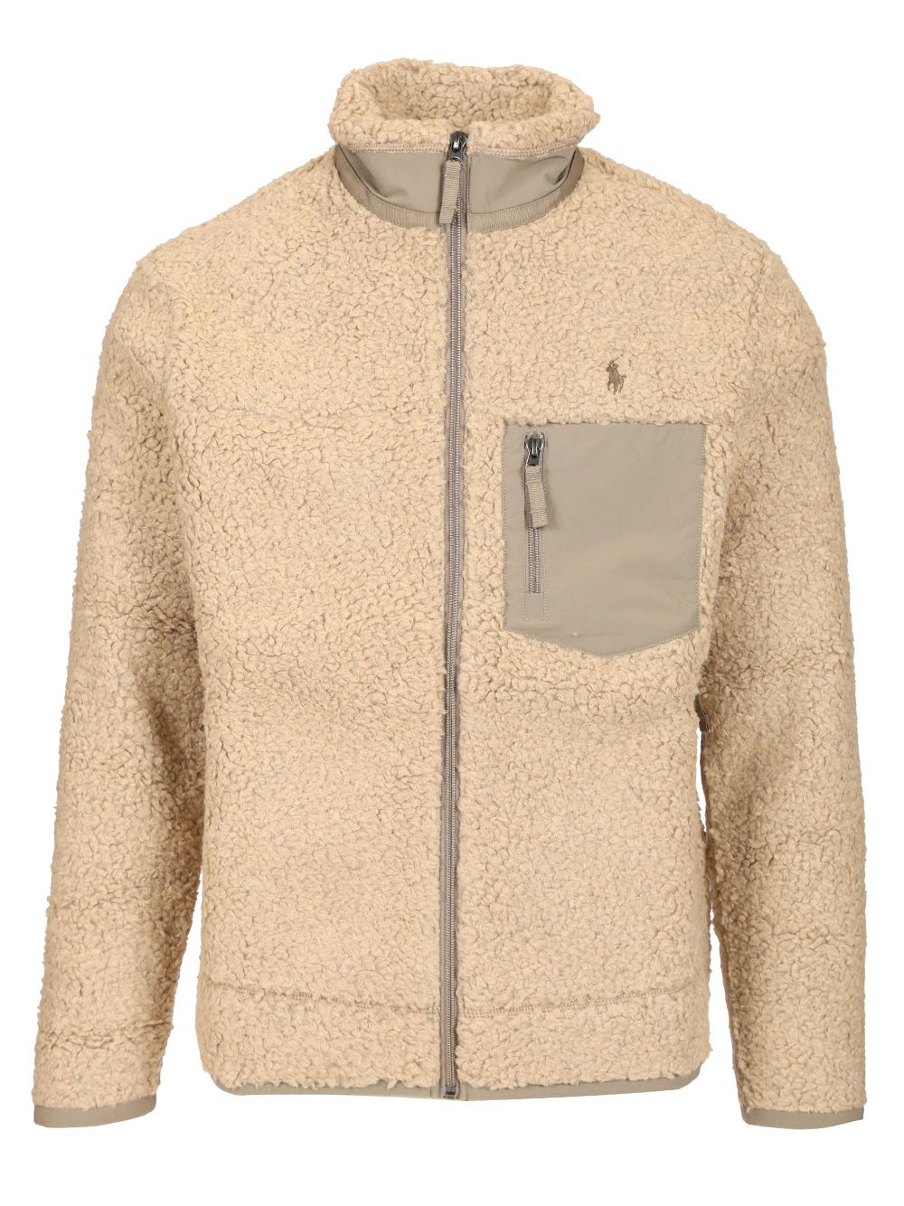 Polo Ralph Lauren Lined Fleece Jackets - Beige | c507334217ae1fd9e5a2a255fff1b5b0ebffe835
