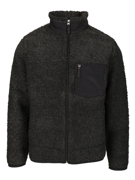 Lined Fleece Jackets Black