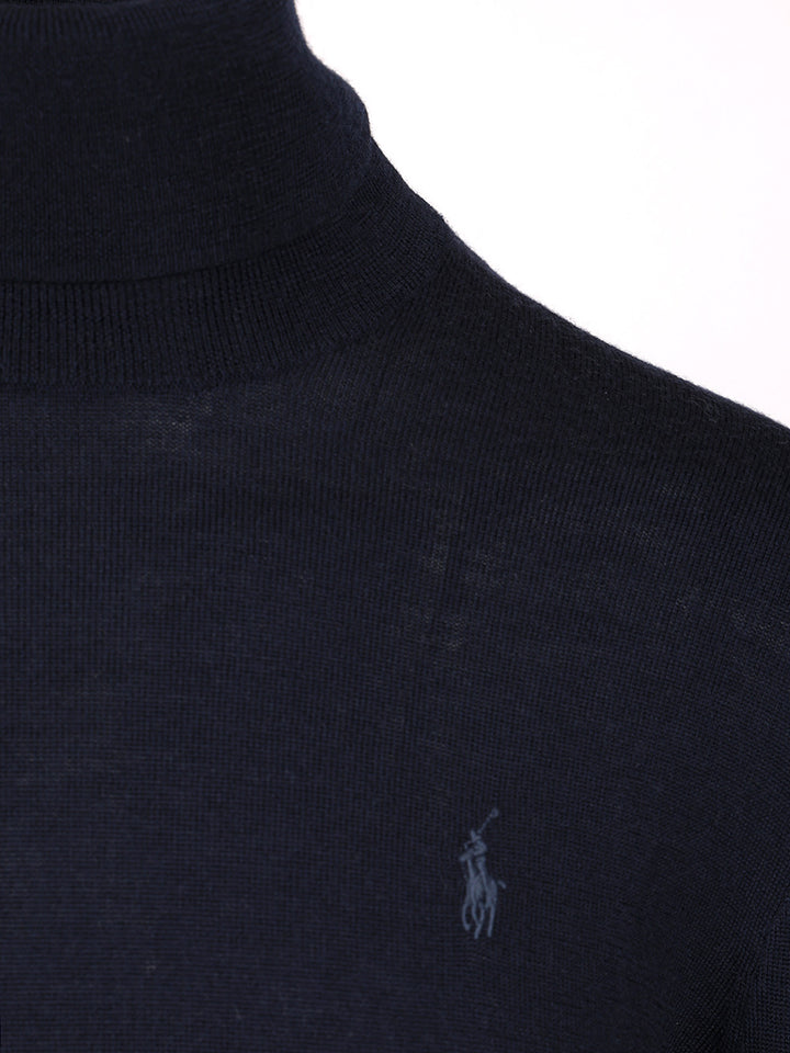 Polo Ralph Lauren Turtleneck Sweater Knitwear - Blue | 31a20cdd2c78a12b5bb63210bc87f035038b3b55