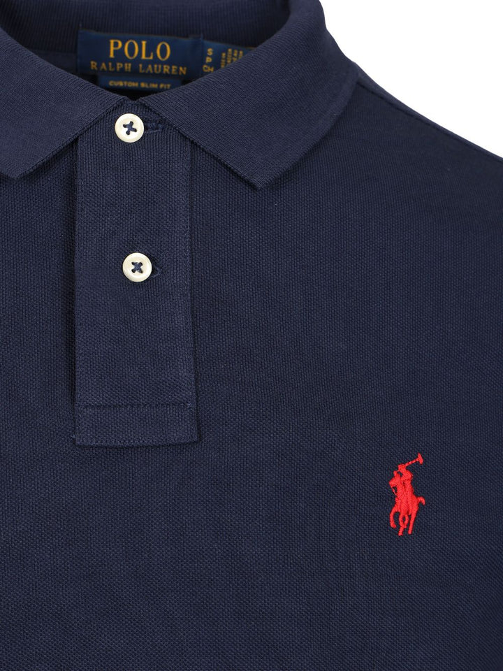Polo Ralph Lauren Cotton Polo Polo shirt - Blue | ef1687a8367aad80562501dcef27f2578ea7b768